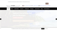 Desktop Screenshot of nicaraguatefl.com